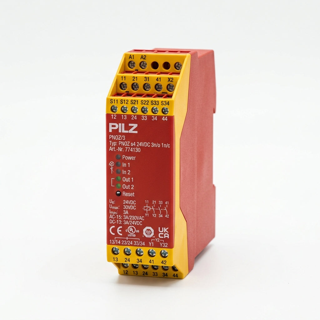 PILZ PNOZ/3 24VDC 5S 1O 1W 474895
