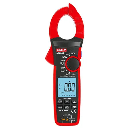 Pinza amperimétrica True RMS 1000A AC 1000V AC/DC 6000 cuentas CAT IV 600V IP40