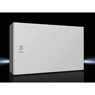 KX Caja de bornes de chapa de acero 200Hx300Wx80Dmm IP66 RAL7035 Sin placa.Mont