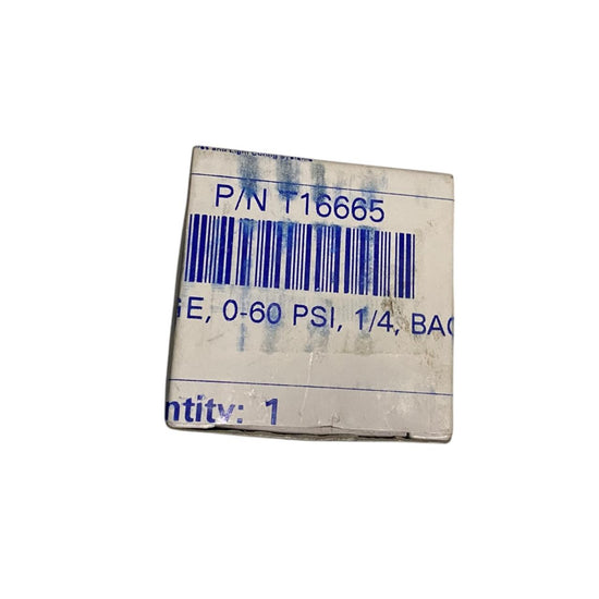 Manómetro ymax GAUGE, 0-60 PSI, 1/4 black
