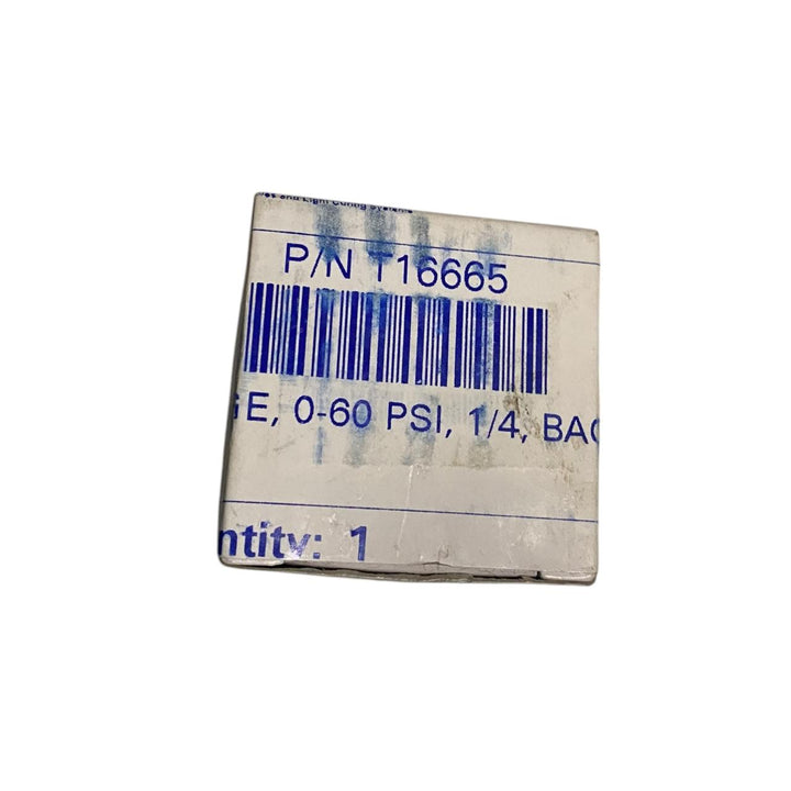 Manómetro ymax GAUGE, 0-60 PSI, 1/4 black