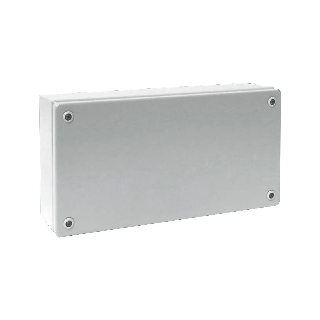 KL Caja de bornes de chapa de acero 200Hx400Wx120Dmm IP66 RAL7035 Sin placa.Mont