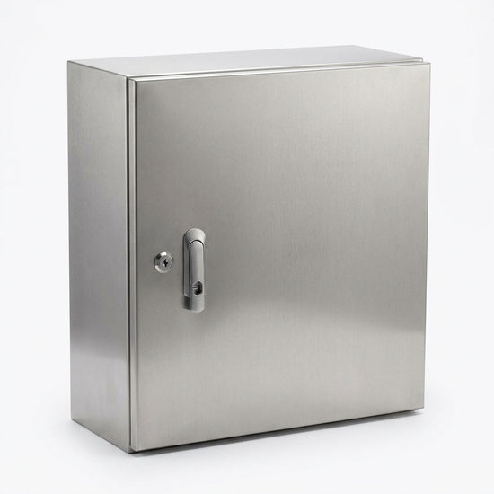 Gabinete mural de acero inoxidable AISI304 1P 600Hx600Wx210Dmm IP66 NEMA 4X