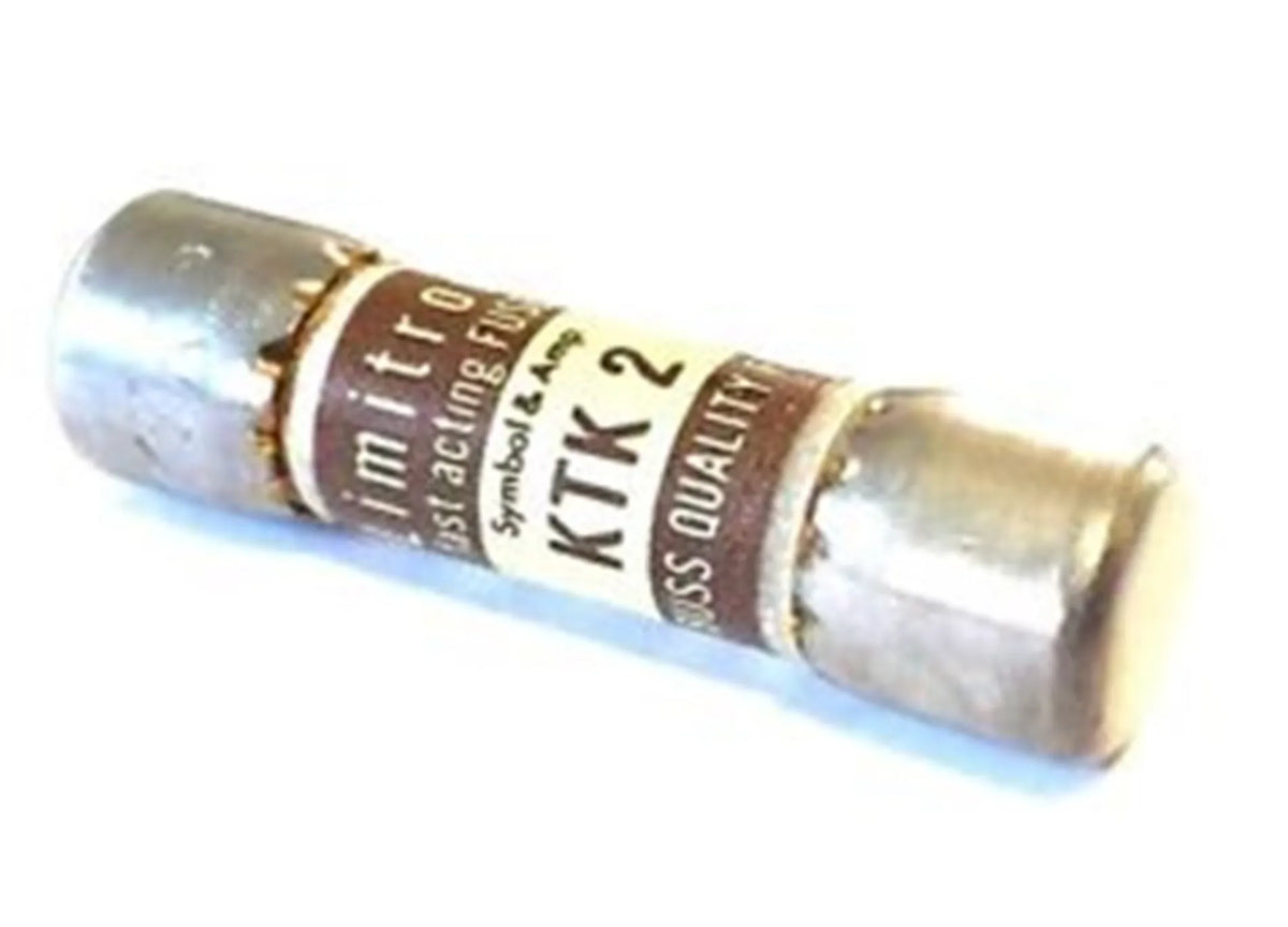 Cooper Bussmann ktk-2 Fuse, 2 a, 600 V, Fast Acting