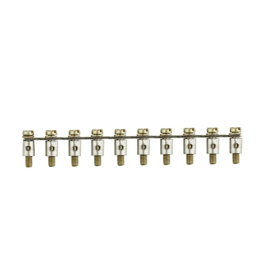Q 10 SAK4 Puente transversal atornillable de 10 polos para SAK de 4 mm²