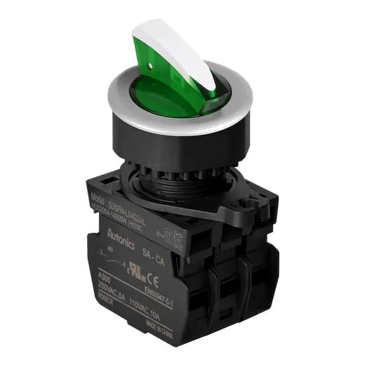 SELILUM C/ENCL 3P 30mmVER 2NA12-24V90°
