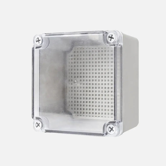 Caja de distribucion sobrep. p. trans. 100HX100WX75Dmm Plastic PC IP67