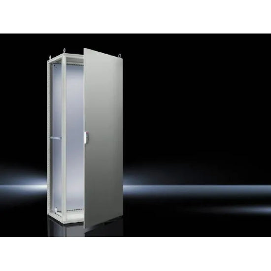 TS8 Armario de chapa de acero 1600Hx600Wx500Dmm 1 Puerta IP55 NEMA 12 RAL7035