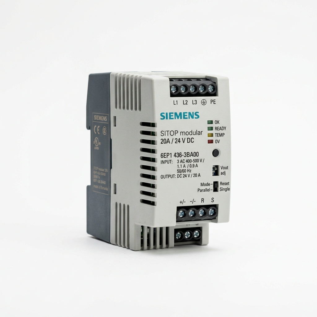 SIEMENS 6EP1 436-3BA00 FUENTE DE ALIMENTACIÓN TRIFÁSICA