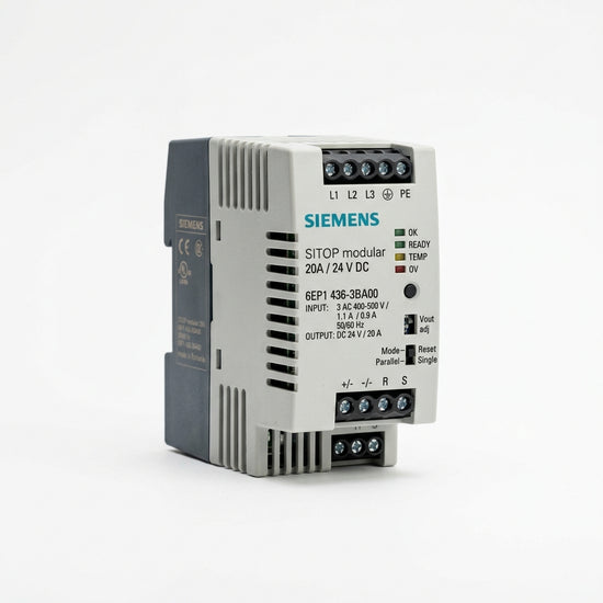 SIEMENS 6EP1 436-3BA00 FUENTE DE ALIMENTACIÓN TRIFÁSICA