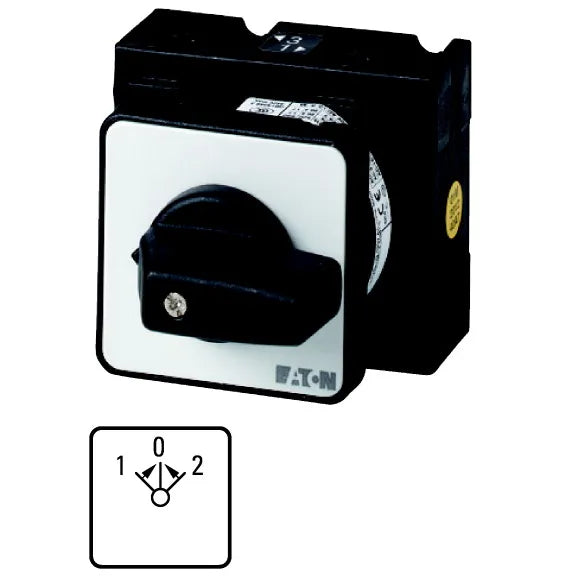 T3-2-8215/E Interruptor CAM transferencia momentaneo M/negra 2P 32A p/empotrar