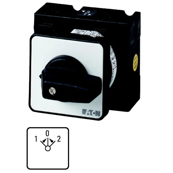 T3-2-8215/E Interruptor CAM transferencia momentaneo M/negra 2P 32A p/empotrar