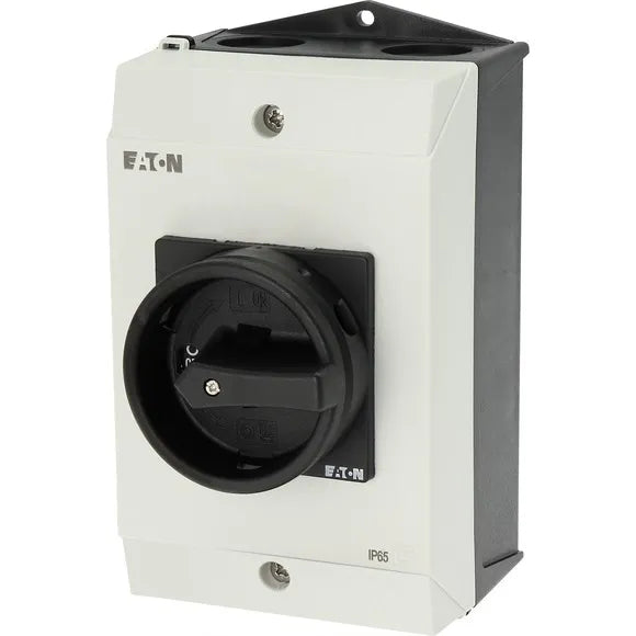 P1-25/I2/SVB-SW Interruptor principal Maneta negra 3P 25A con caja IP65.