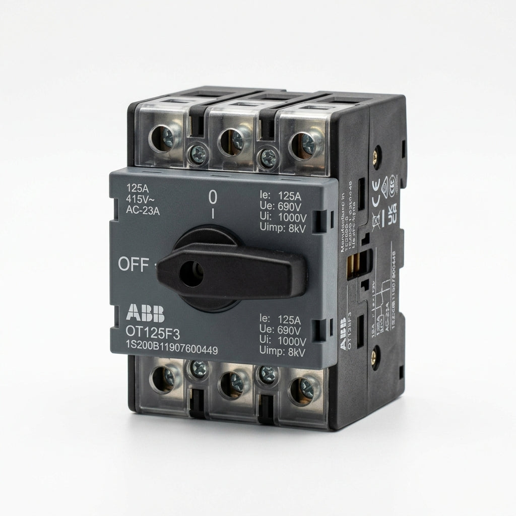 ABB 1S200B11907600449/OT125F3 Interruptor trifásico