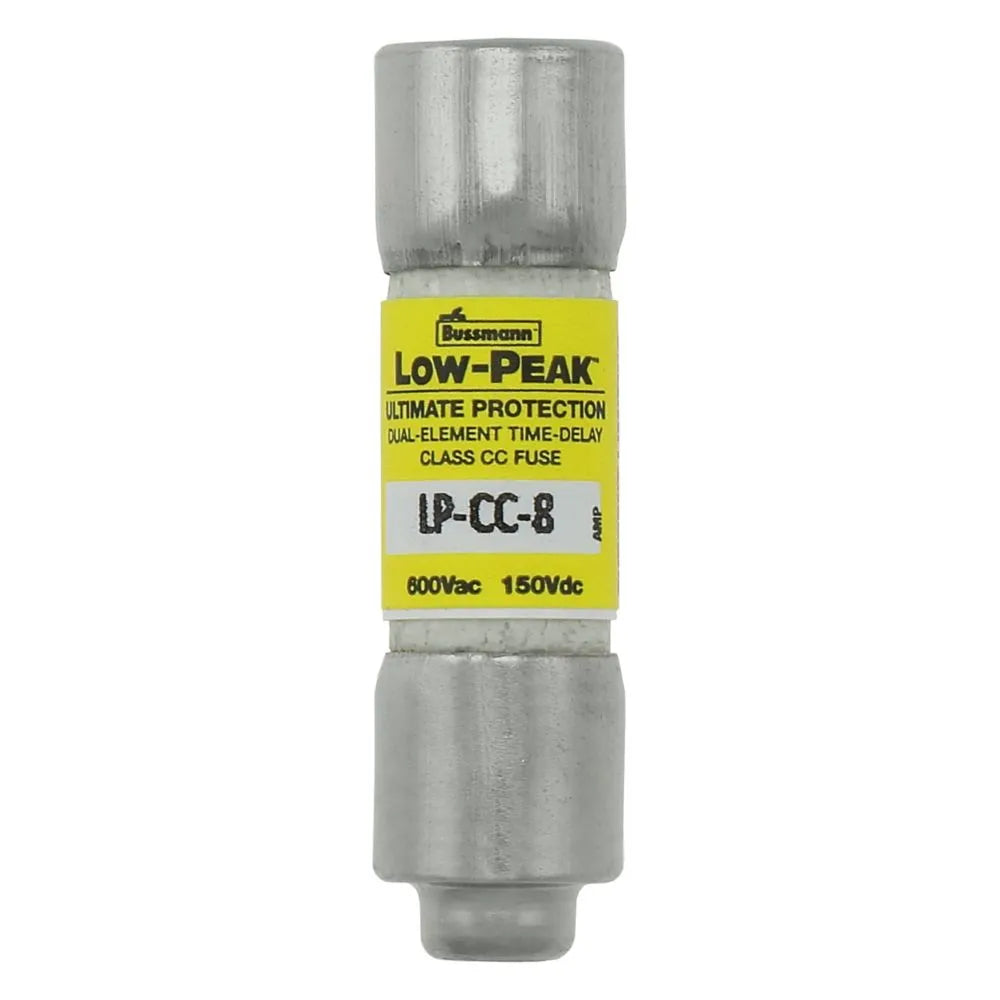 LOW PEAK FUSIBLE ACCION RETARDADA CLASE CC 10X38MM 8A 600VCA 200KA