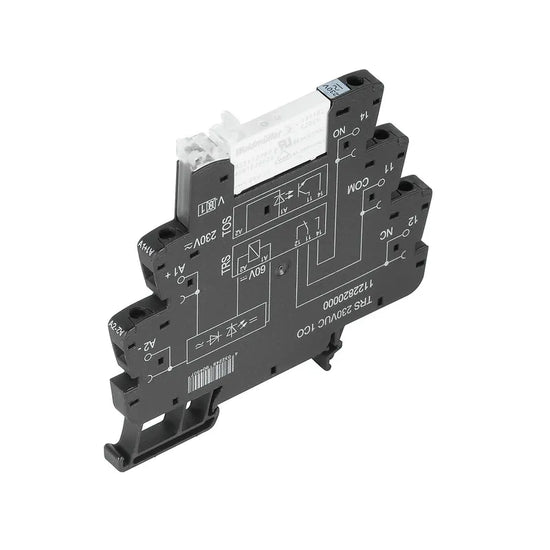 TRS 24VUC 1CO Interfaz relé RSS + Base 6.4mm 24VUC 1CO 1NA1NC 6A 250V