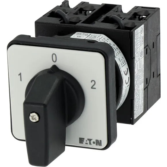 T0-3-8401/E Interruptor CAM reversible M/negra 3P 20A P/empotrar IP65
