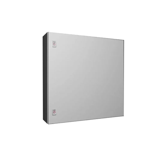 AX Gabinete mural de chapa de acero 1P 760Hx760Wx210Dmm RAL7035 IP66 NEMA 4