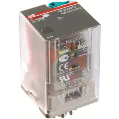 CR-U024DC2  Rele encapsulado tipo CRU 8 pines 2contactos 10A 24VDC