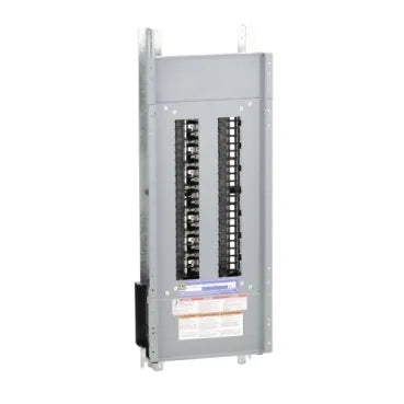 Tablero interior NQ Square D de zapatas principales 225A 3ph 4H 42polos.