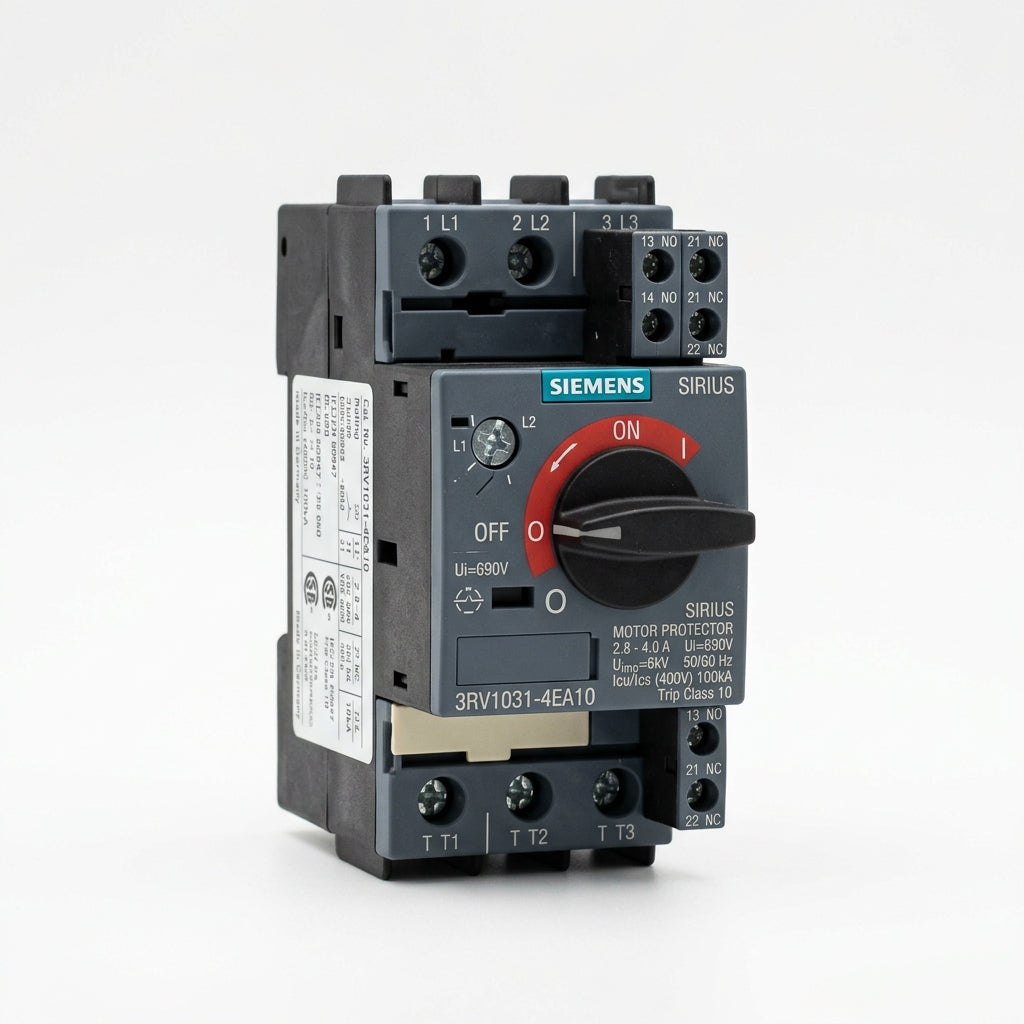 SIEMENS 3RV1031-4EA10 MOTOR CONTRA SOBRE CARGAS