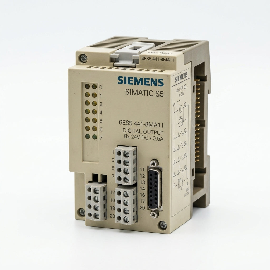 Siemens 6es5 441-8ma11 módulo de salida digital