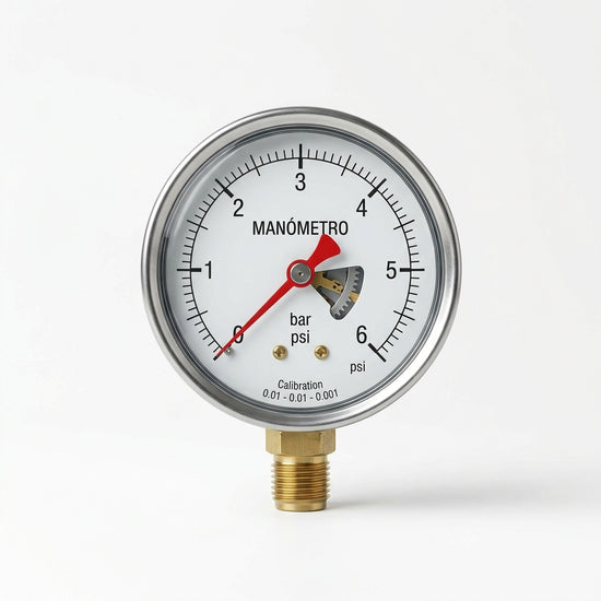 BIND DIXON GLS425 man�Metro de llenado de l�quido de acero inoxidable montaje inferior 0-300 psi 1/4 pulg. NPT inferior