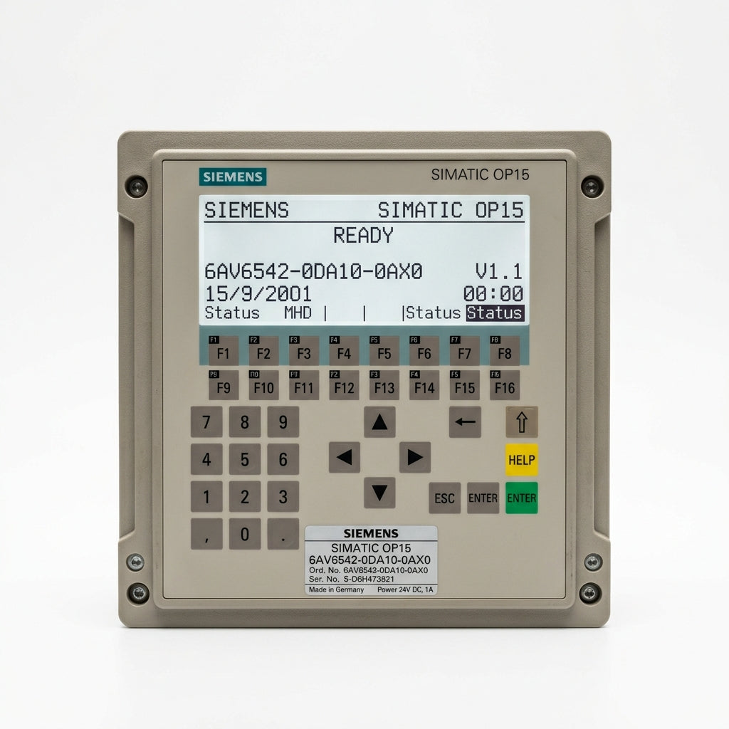 SIEMENS 6AV6542-0DA10-0AX0 PANEL TACTIL CON DETALLE