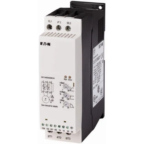 DS7-342SX024N0-N Arrancador suave trifásico bobina 110/230VCA 15HP/440V 24A IP20