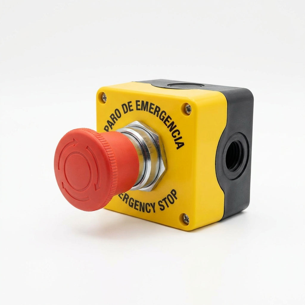 BIND VDE0660 IMO B3T Boton Paro De Emergencia