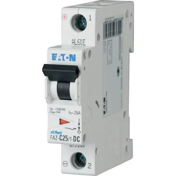 FAZ-C6/1-DC xEfect Interruptor termomagnético (ITM) para DC 1P 6A 15kA Curva C