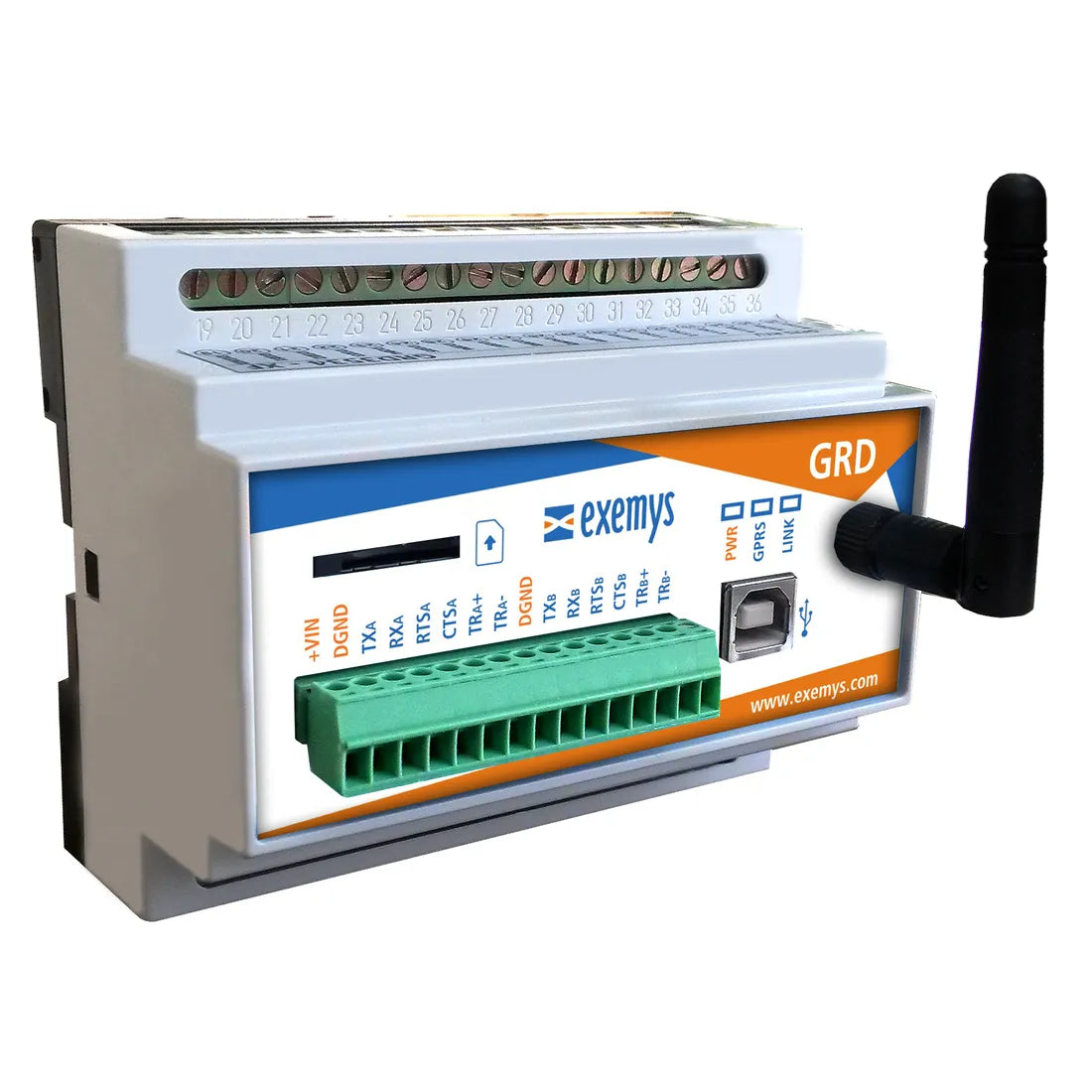 GRD3305-XF Transmisor E/S múltiples Inputs/Outputs 4AI 4DI 2DO