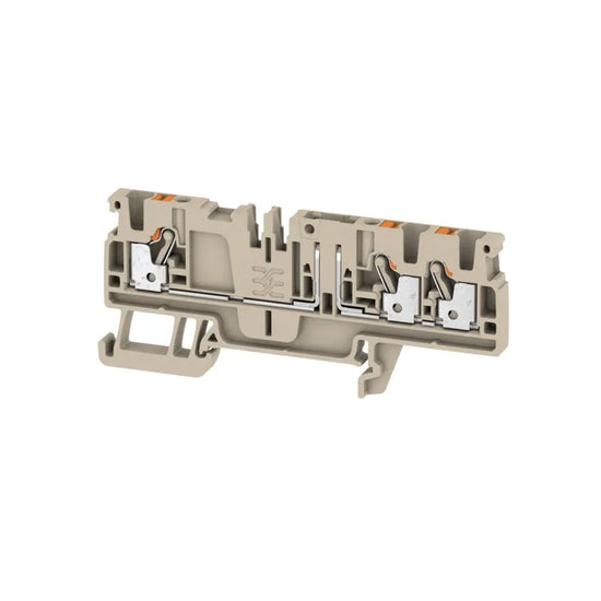 ADT 2.5 3C W/O DTLV Clema secc 3-conex s/separador 2.5mm² 28-12AWG 20A 500VCA Be