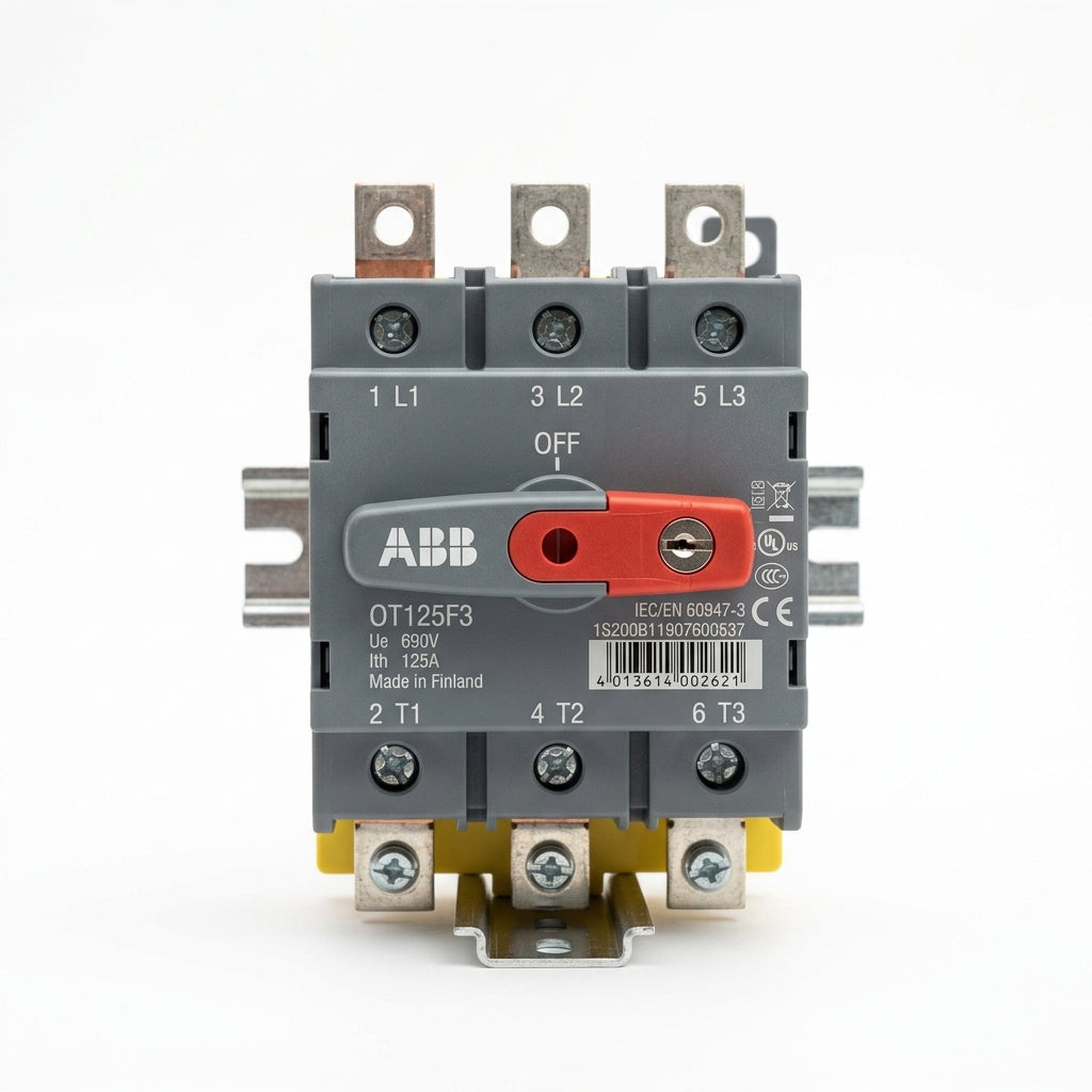 ABB	1S200B11907600537/OT125F3 Interruptor Termomagnético