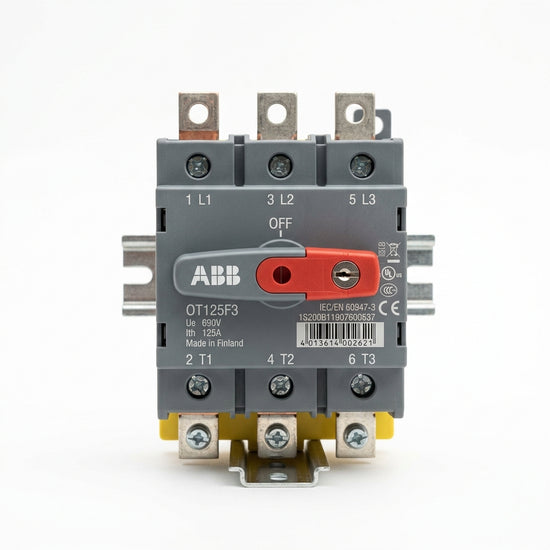 ABB	1S200B11907600537/OT125F3 Interruptor Termomagnético