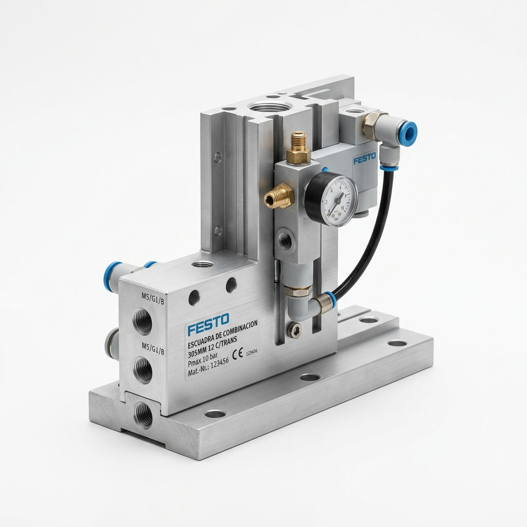 FESTO ESCUADRA DE COMBINACION 305MM 12 C/TRANS
