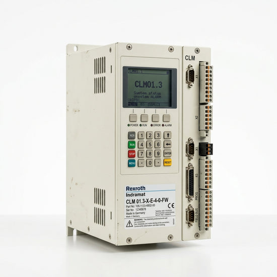 Indramat Clm01.3-x-e-4-0-fw controlador de posicionamiento