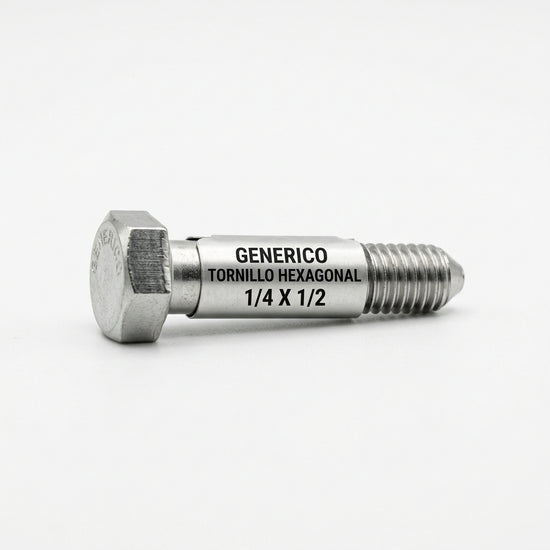 GENERICO TORNILLO HEXAGONAL 1/4X1/2