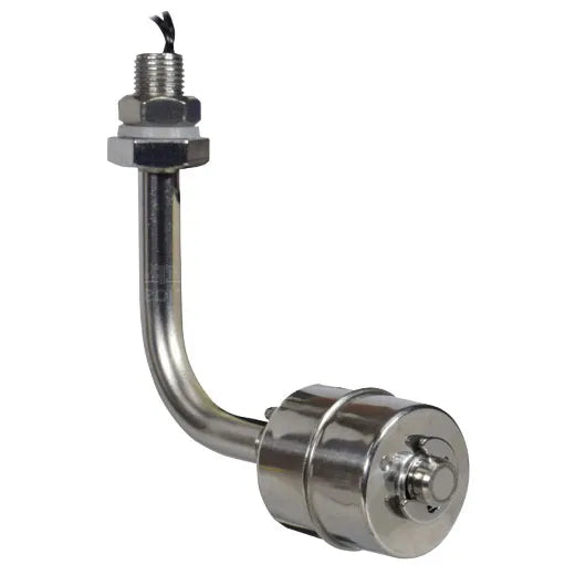 Sensor de nivel magnético curvo 72mm (reed switch) de acero inoxidable 0.5A