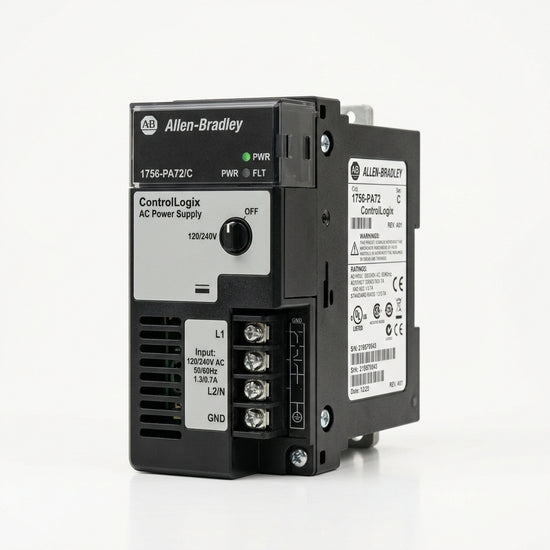 Allen Bradley 1756-pa72/c Fuente de alimentación