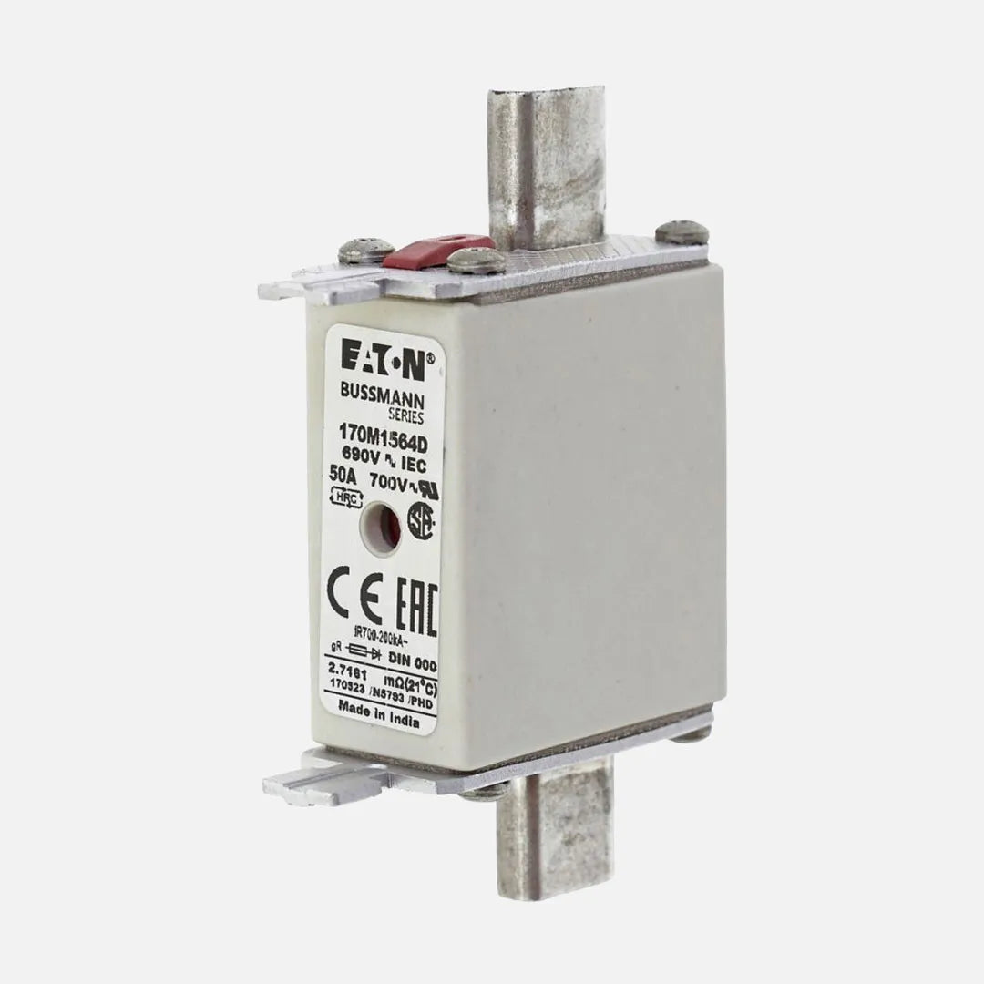 FUSIBLE RAPIDO CUADRADO 000 gR 50A 690V (IEC) 200kA