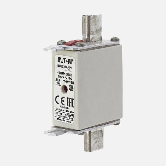 FUSIBLE RAPIDO CUADRADO 000 gR 50A 690V (IEC) 200kA