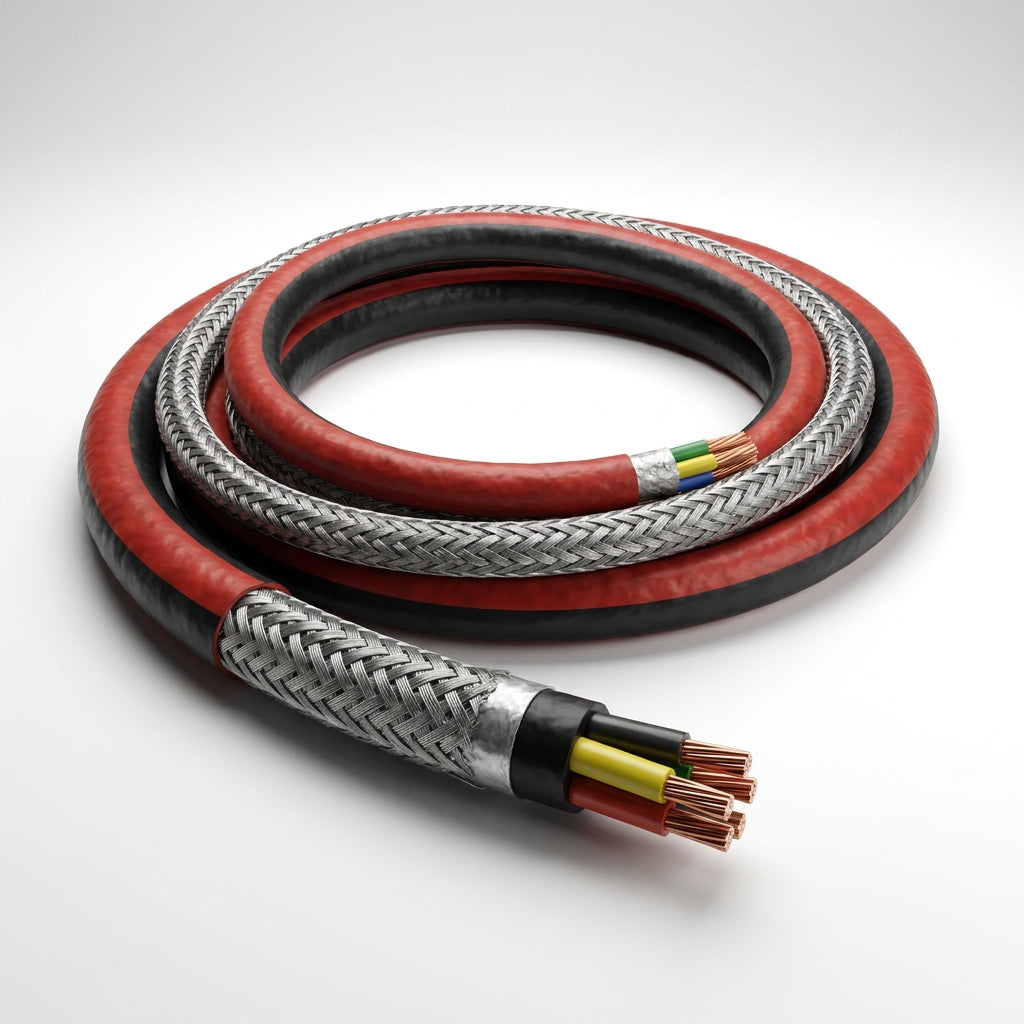 BIND Allen-Bradley 2090-CFBM7DF-CDAF12 Servo Cable 12 Metros