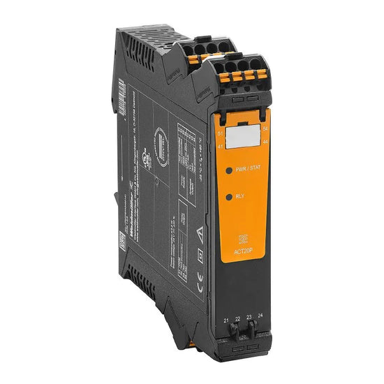 ACT20P-BRIDGE-P Convertidor puente de medición de resistencia 0-20 mA 10V IP20