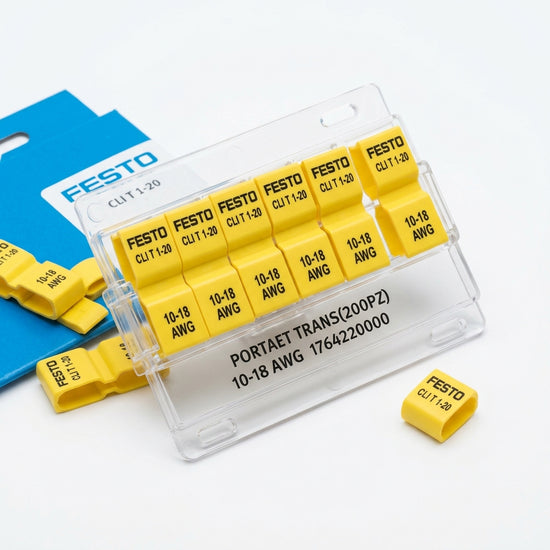FESTO CLI T 1-20, PORTAET TRANS(200PZ) 10-18 AWG 1764220000