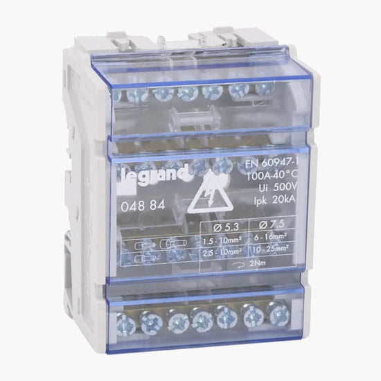 REPARTIDOR TETRAPOLAR 100 A