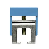 ZB 4/6K BL Brida aislada azul 20-12AWG para barras de 10x3mm