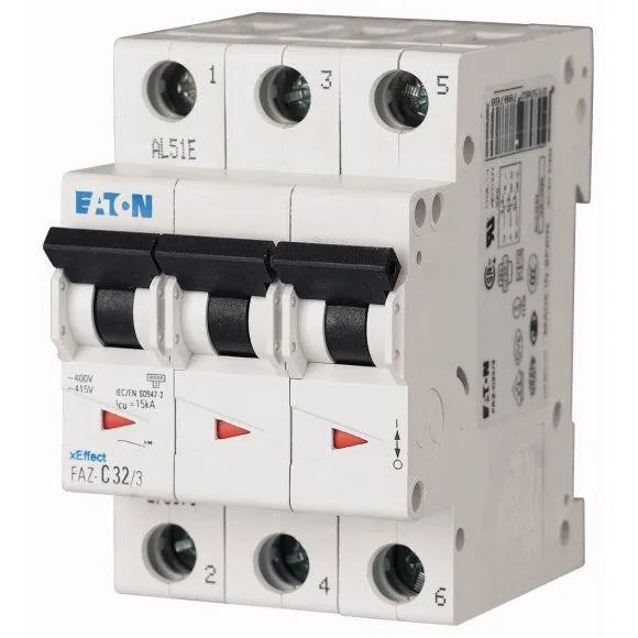 FAZ-C32/3 xEfect Interruptor termomagnético (ITM) 3P 32A 10kA Curva C