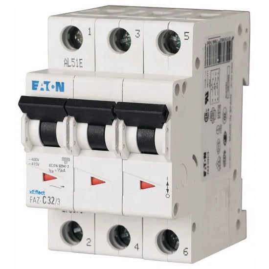 FAZ-C63/3 xEfect Interruptor termomagnético (ITM) 3P 63A 15kA Curva C