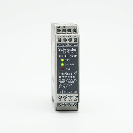 SCHNEIDER ELECTRIC	XPSAC5121P Relevador de seguridad